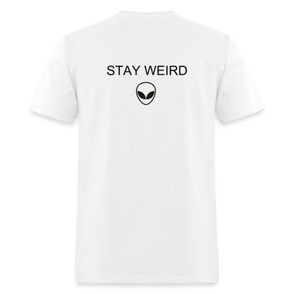 Unisex Classic Alien T-Shirt - white