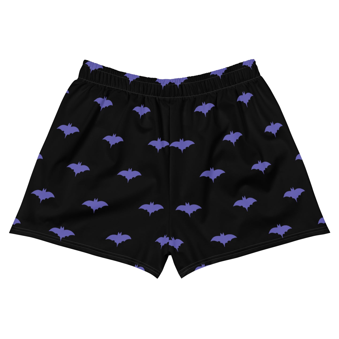 Bat Print Unisex Athletic Shorts