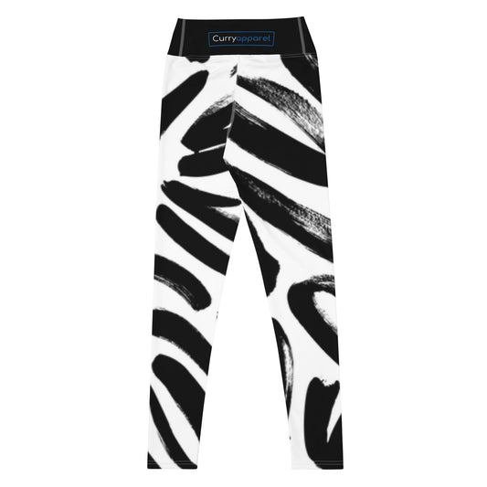 Zebra Printed Yoga Leggings