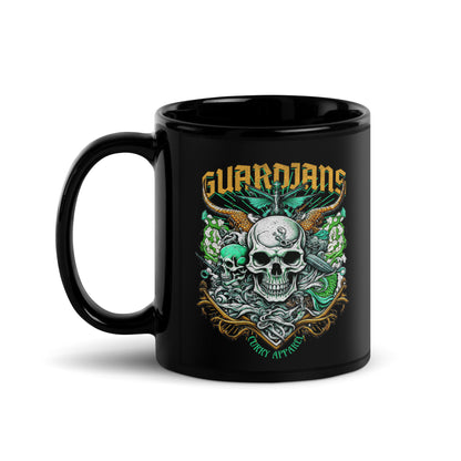 Black Guardian Glossy Mug