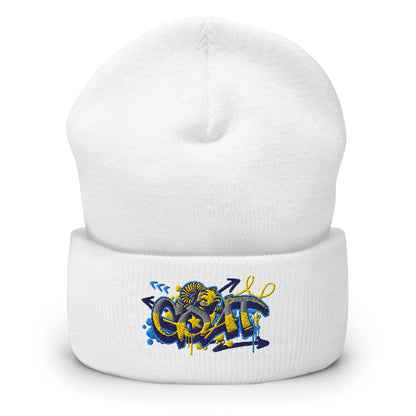 Goat Cuffed Beanie