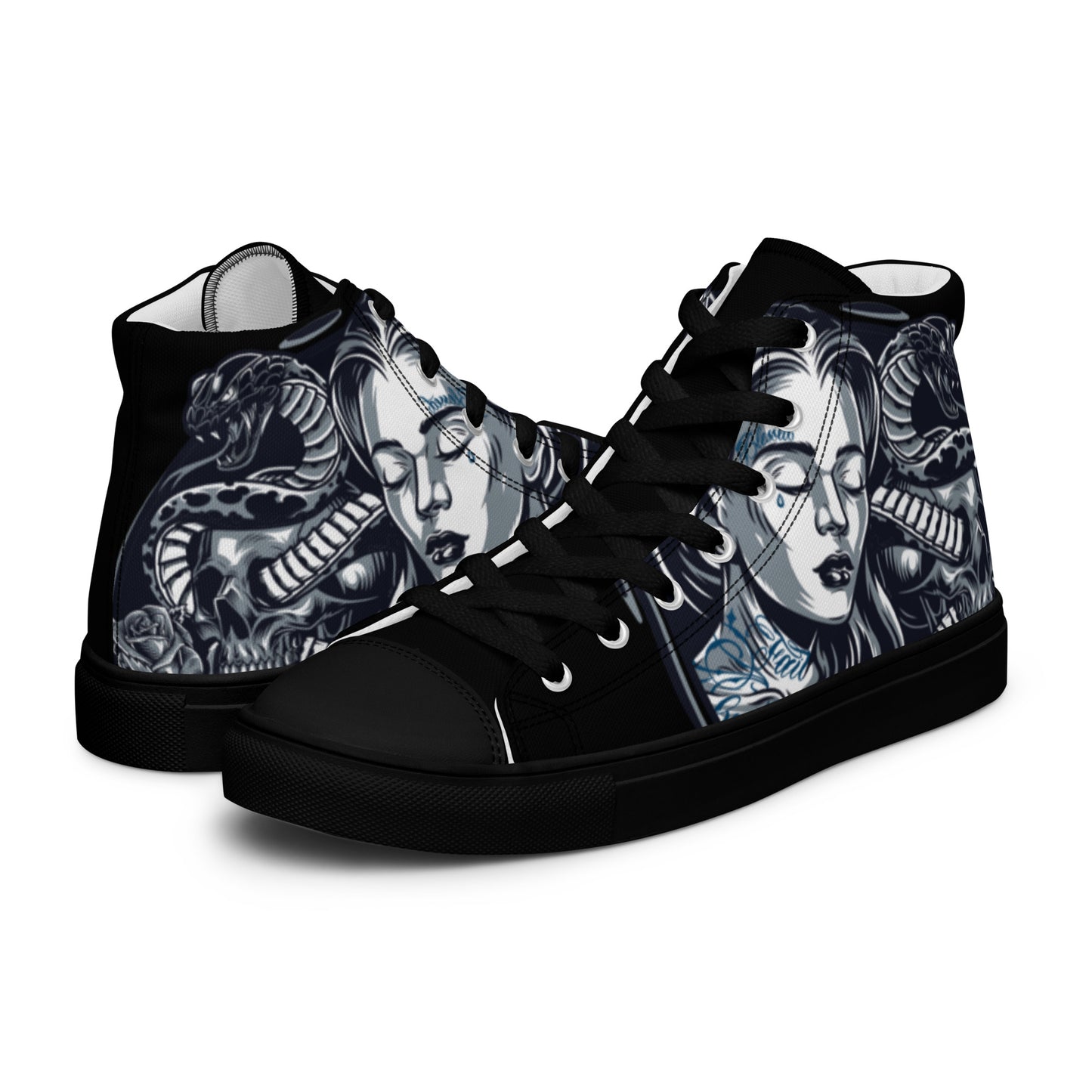 Men’s tatu high top canvas shoes