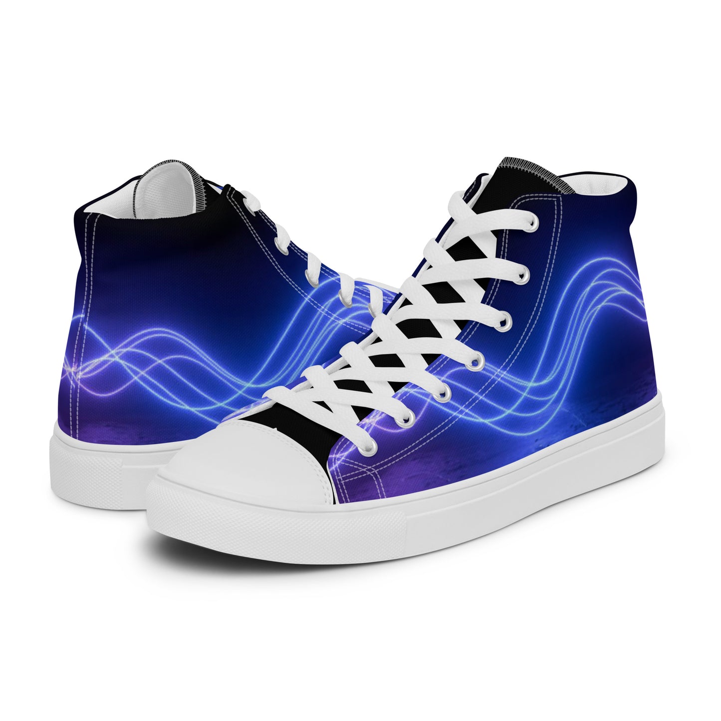 Men’s electric high top canvas shoes