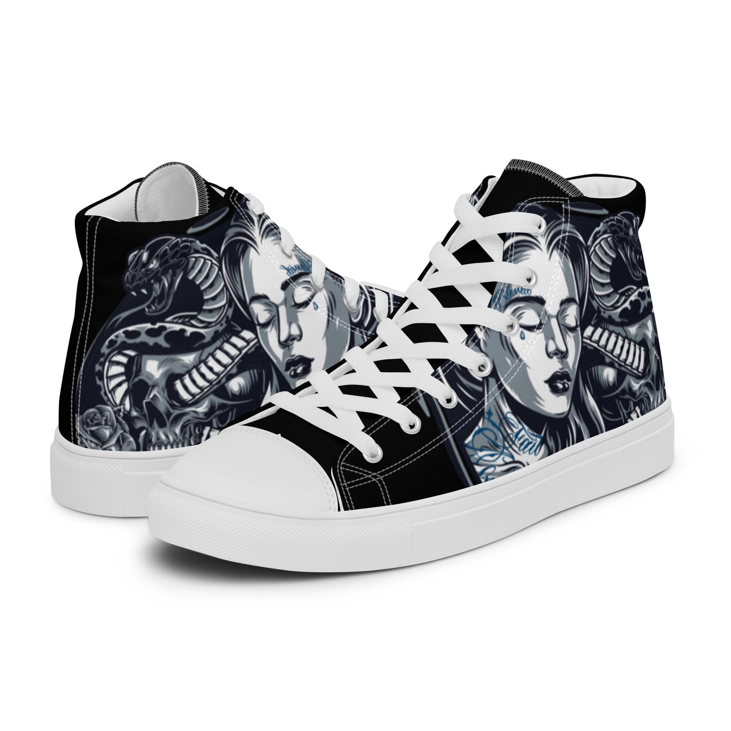 Men’s tatu high top canvas shoes