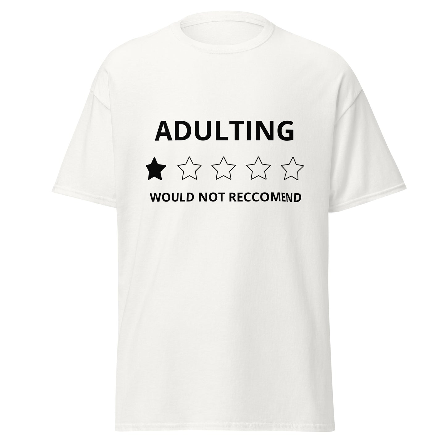 Would Not Reccomend Tee