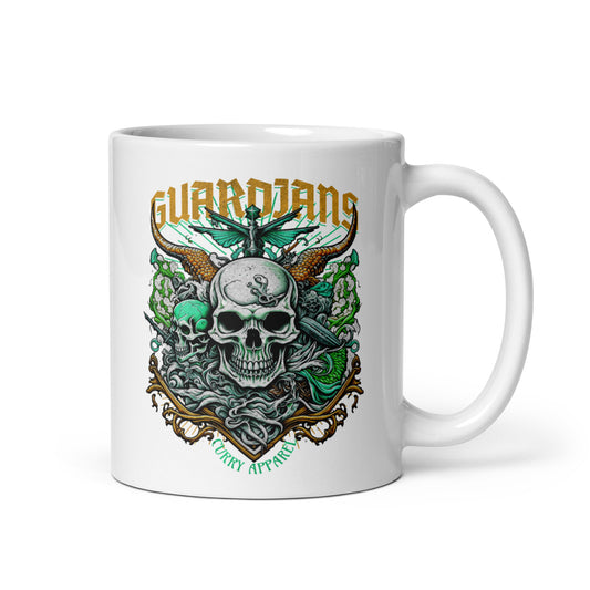 White Guardian glossy mug