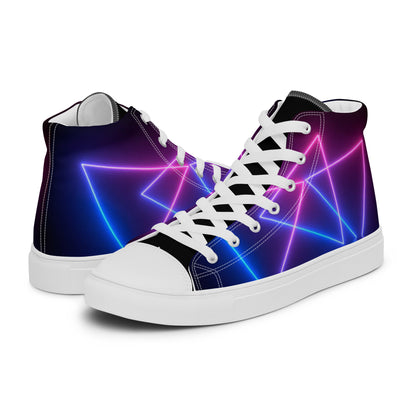 Women’s Electric High Top Canvas Shoes