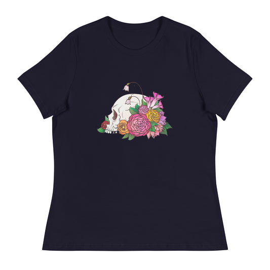 Women's Skull & Flowers